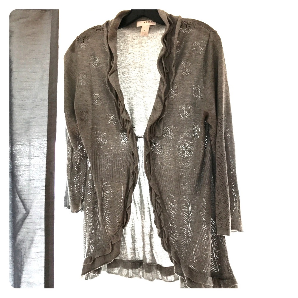 Kenar grey cardigan